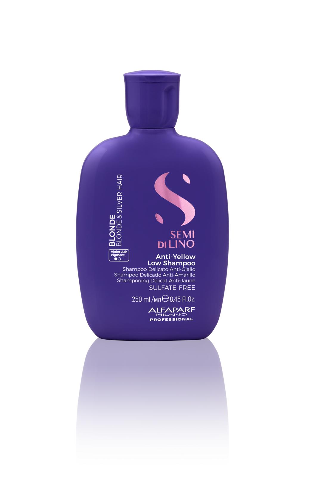 Semi di Lino Blonde Anti-Yellow Low Shampoo 250 ml